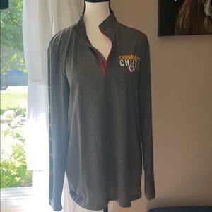 NFL Kansas City Chiefs Gray Long Sleeve Shirt
